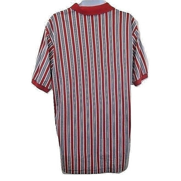 Ralph Lauren Polo Golf Shirt Barten Creek Mens XL Retro Multi-Striped Size XL - Picture 6 of 6